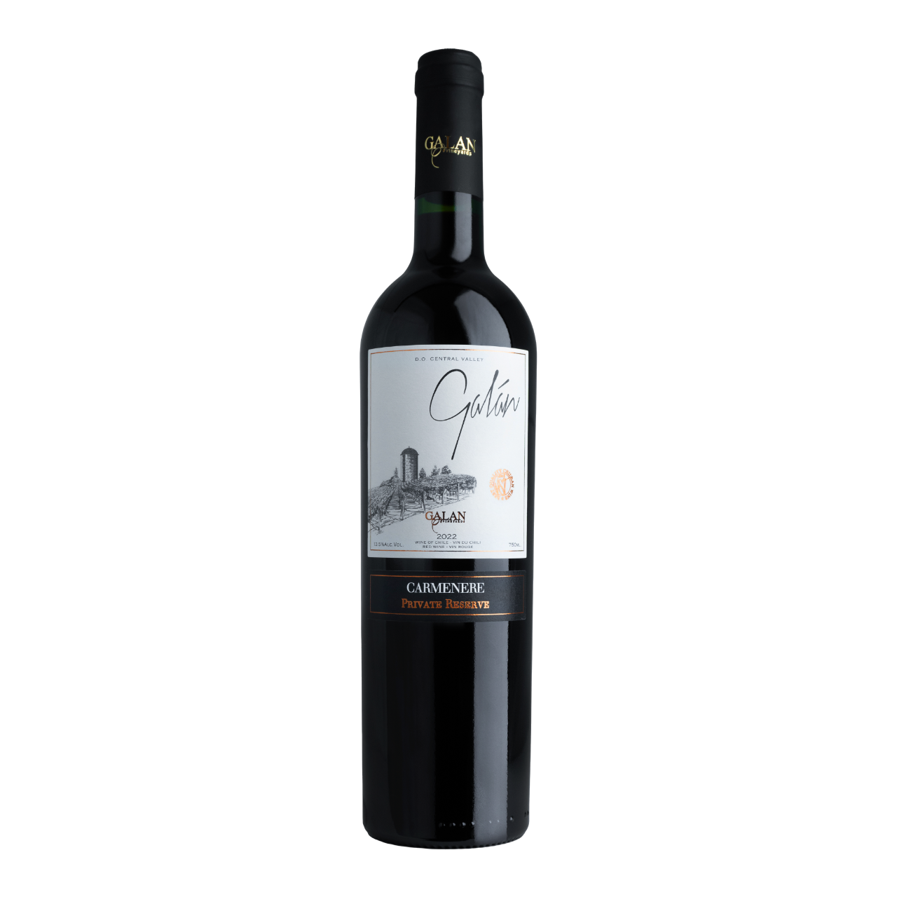 Carmenere Galan Reserva Privada Caja de 6 botellas 750 ml