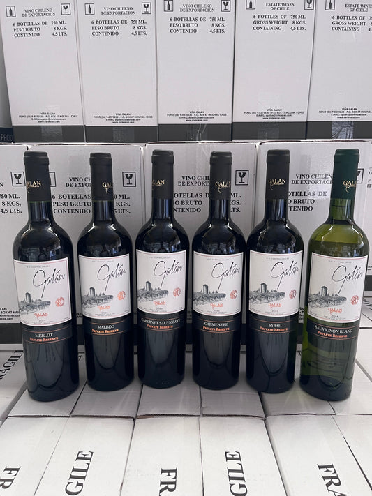 Caja MIX RESERVA PRIVADA 6 x 750 ml