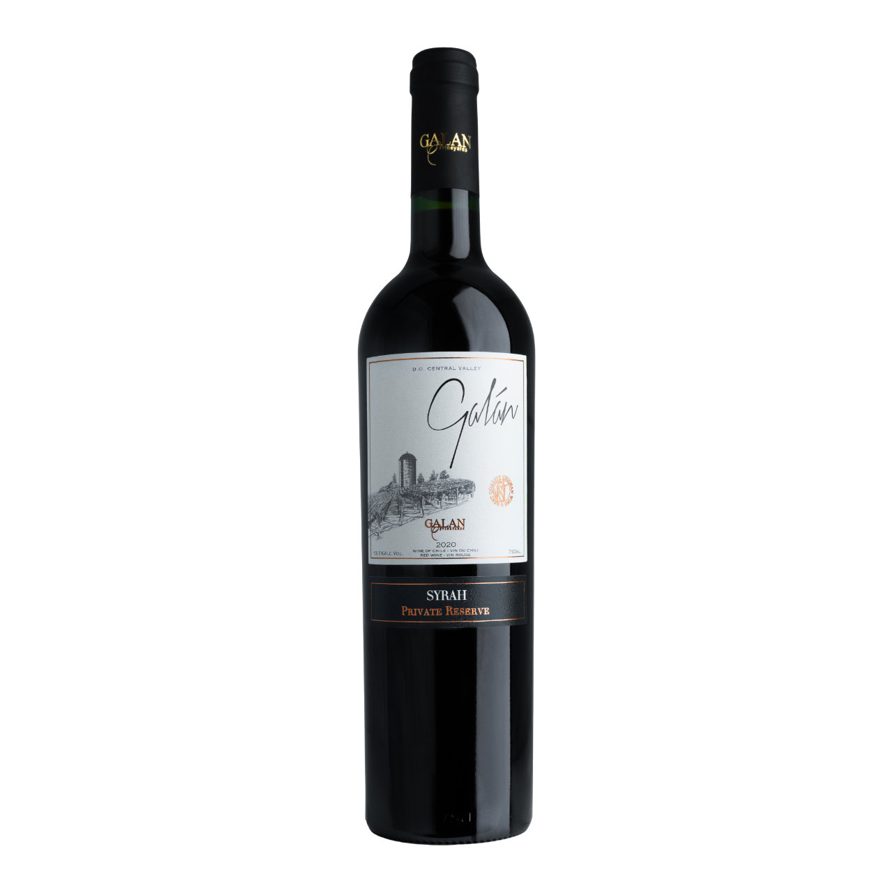 Syrah Galan Reserva Privada Caja de 6 botellas 750 ml